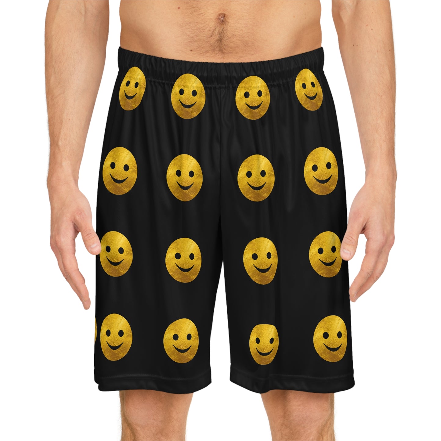 Smiley Face Basketball Shorts