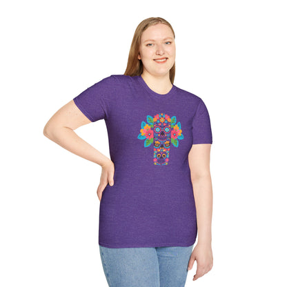 Flower Sugar Skull T-Shirt