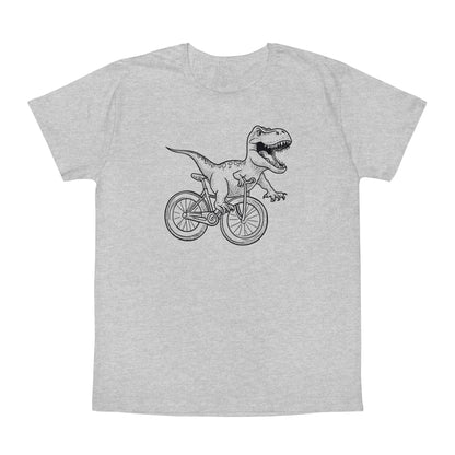 Dinosaur Riding Bike T-Shirt