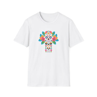 Flower Sugar Skull T-Shirt