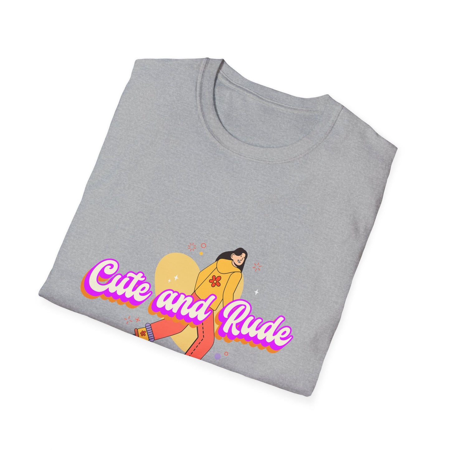 Cute and Rude T-Shirt - Chill Core Clothing