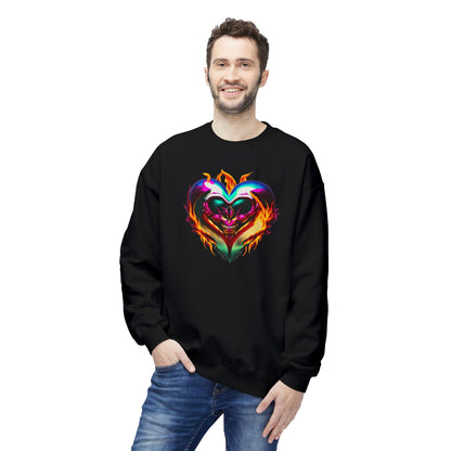 Flaming Heart Sweatshirt