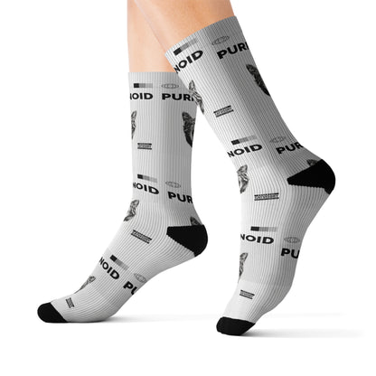 Purranoid Socks - Chill Core Clothing