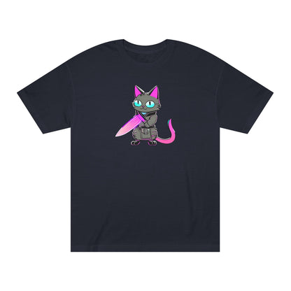 Cyber Feline Warrior T-Shirt