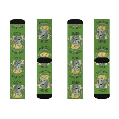 Zombie Girl Socks - Chill Core Clothing