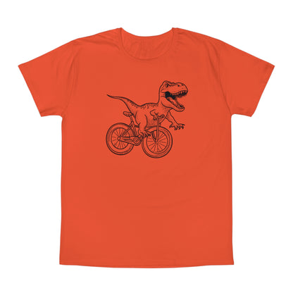 Dinosaur Riding Bike T-Shirt