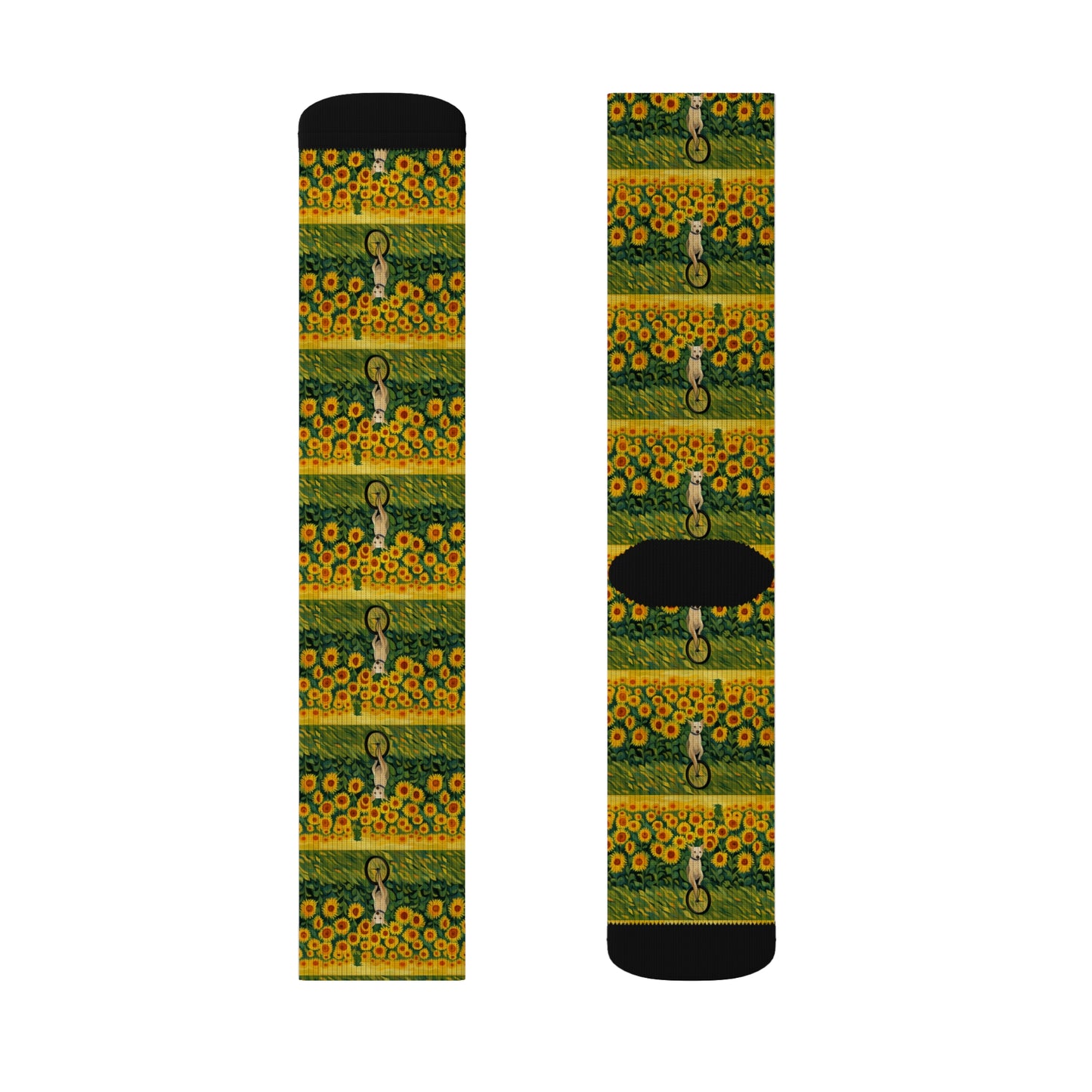 Sunflower Field Socks - Chill Core Clothing