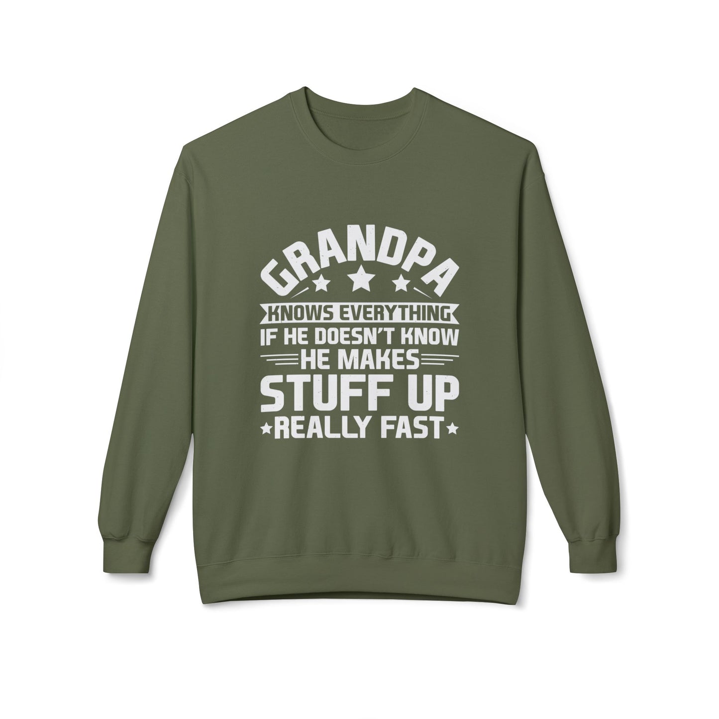 Grandpa Knows Everything Sweatshirt