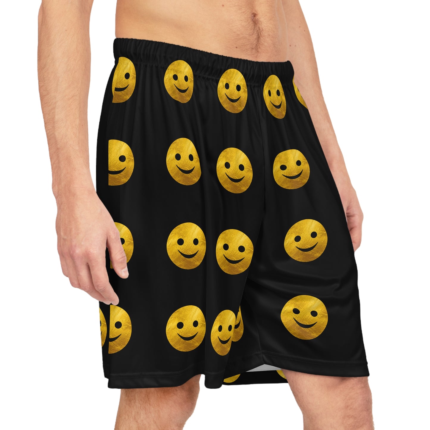 Smiley Face Basketball Shorts