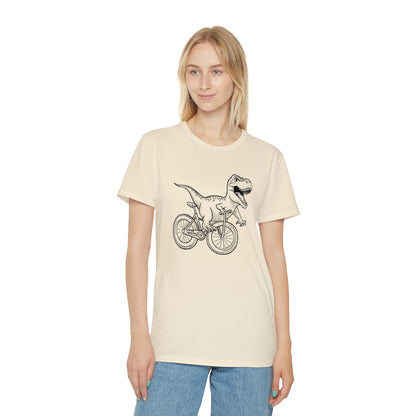 Dinosaur Riding Bike T-Shirt