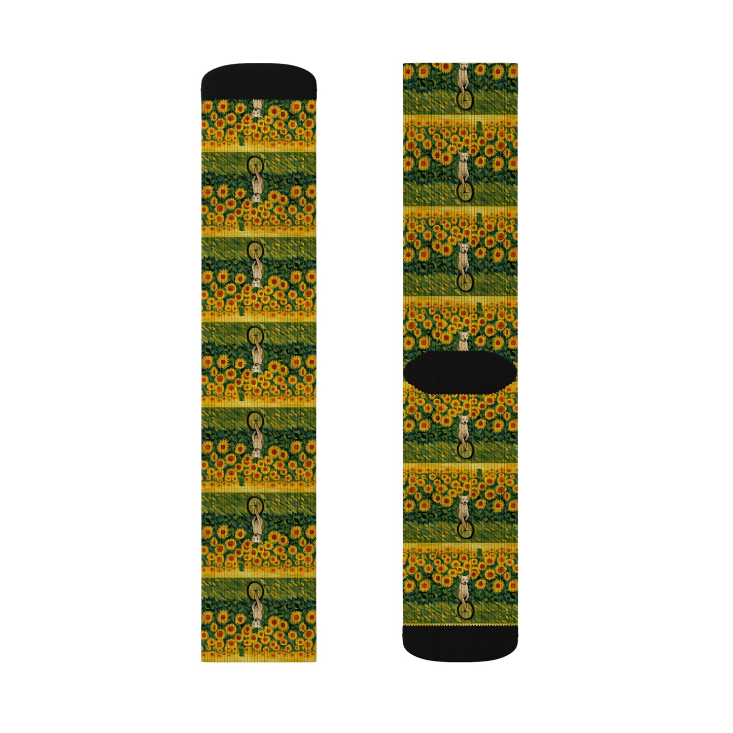 Sunflower Field Socks - Chill Core Clothing