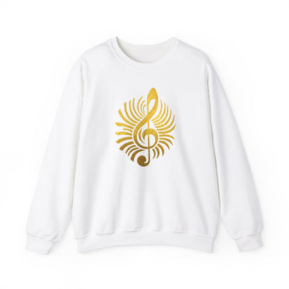 Surreal Music Symbol Sweatshirt