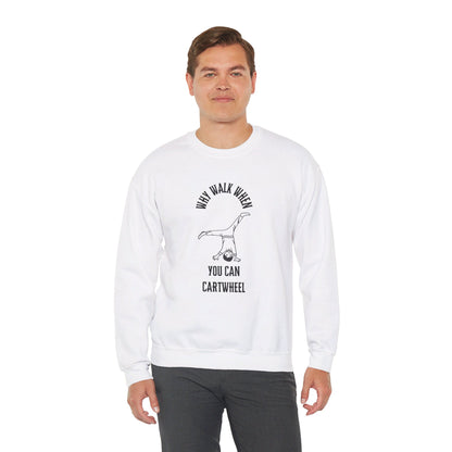 Why Walk When You Can Cartwheel Sweatshirt!