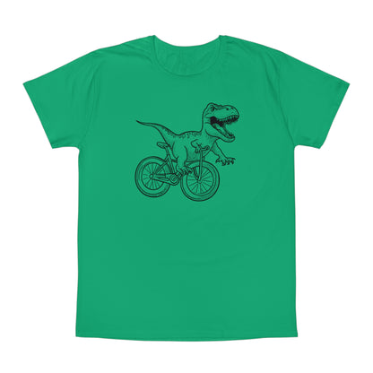 Dinosaur Riding Bike T-Shirt