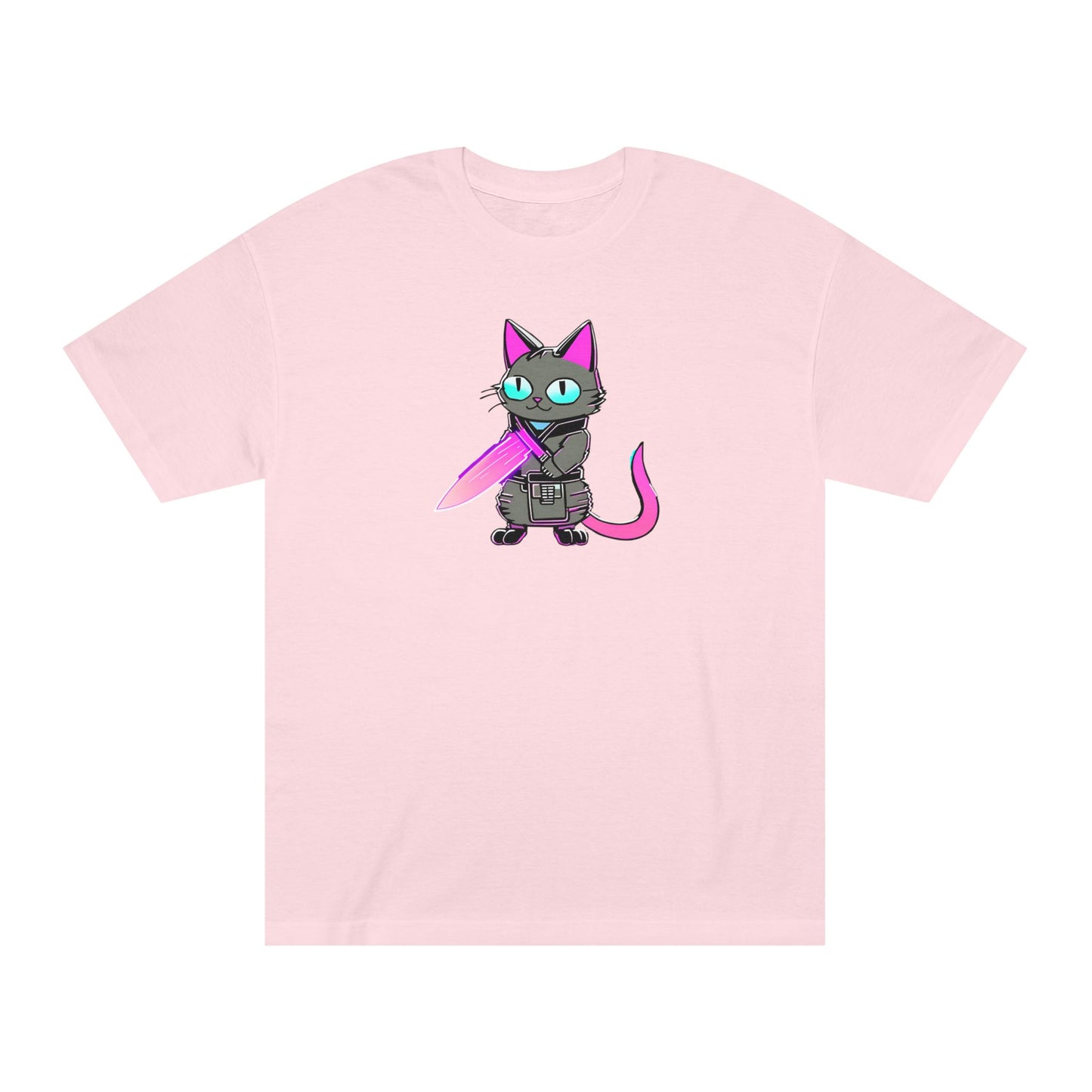 Cyber Feline Warrior T-Shirt