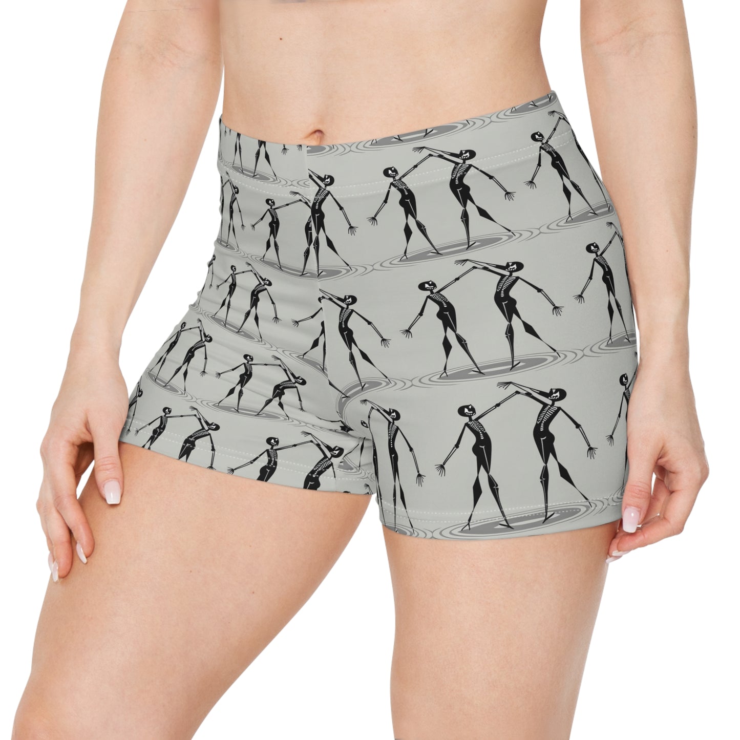 Dancing Skeleton Woman's Shorts