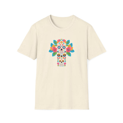 Flower Sugar Skull T-Shirt