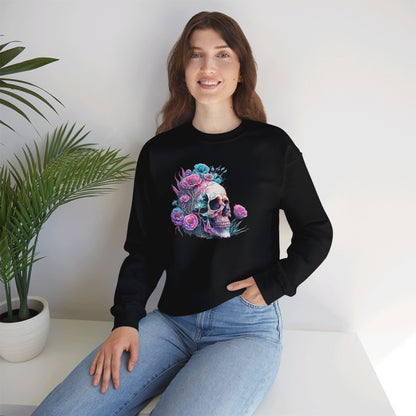 Flower Skull Sweatshirt