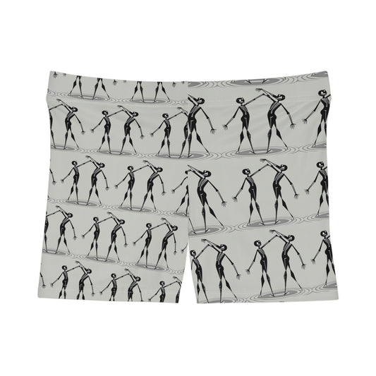 Dancing Skeleton Woman's Shorts