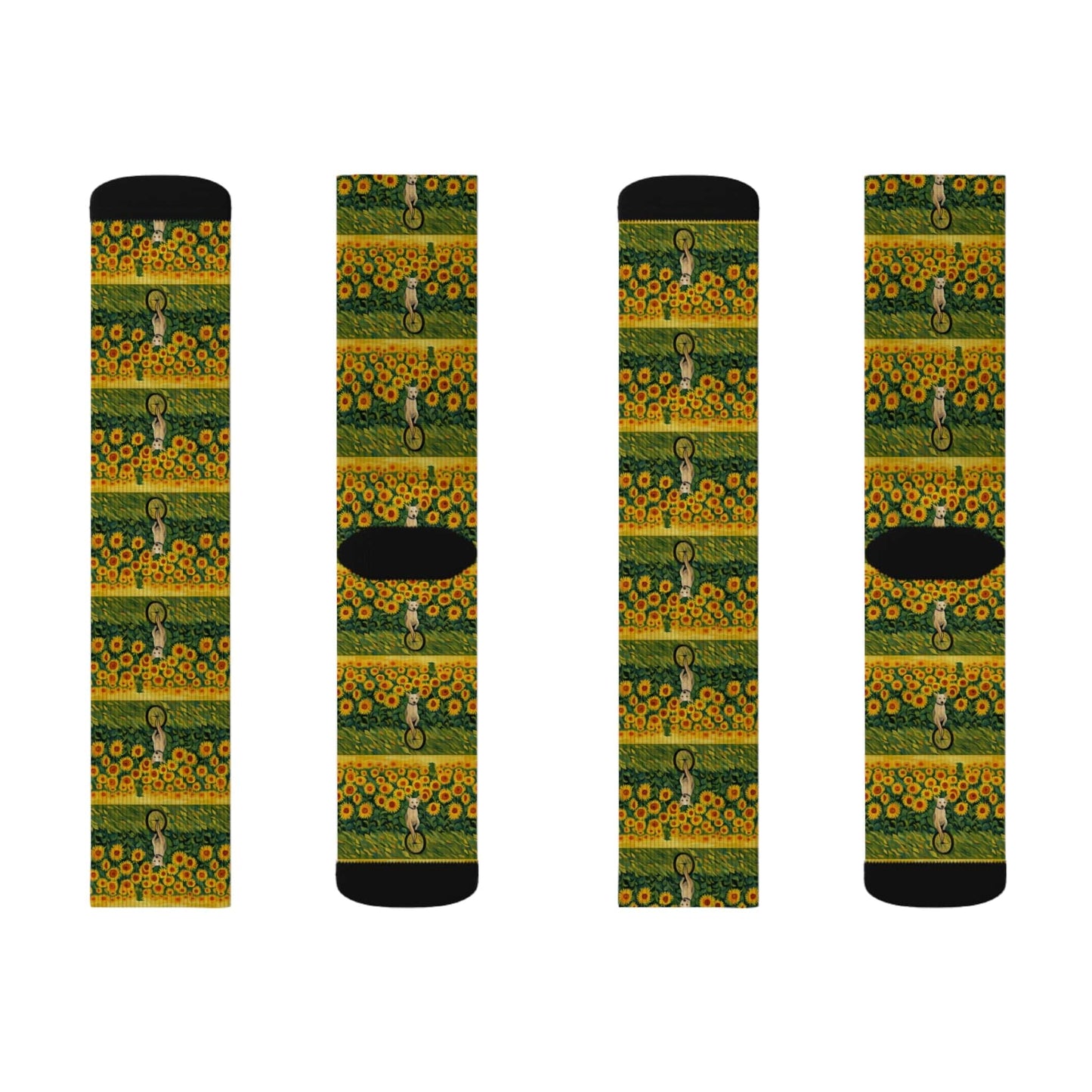 Sunflower Field Socks - Chill Core Clothing