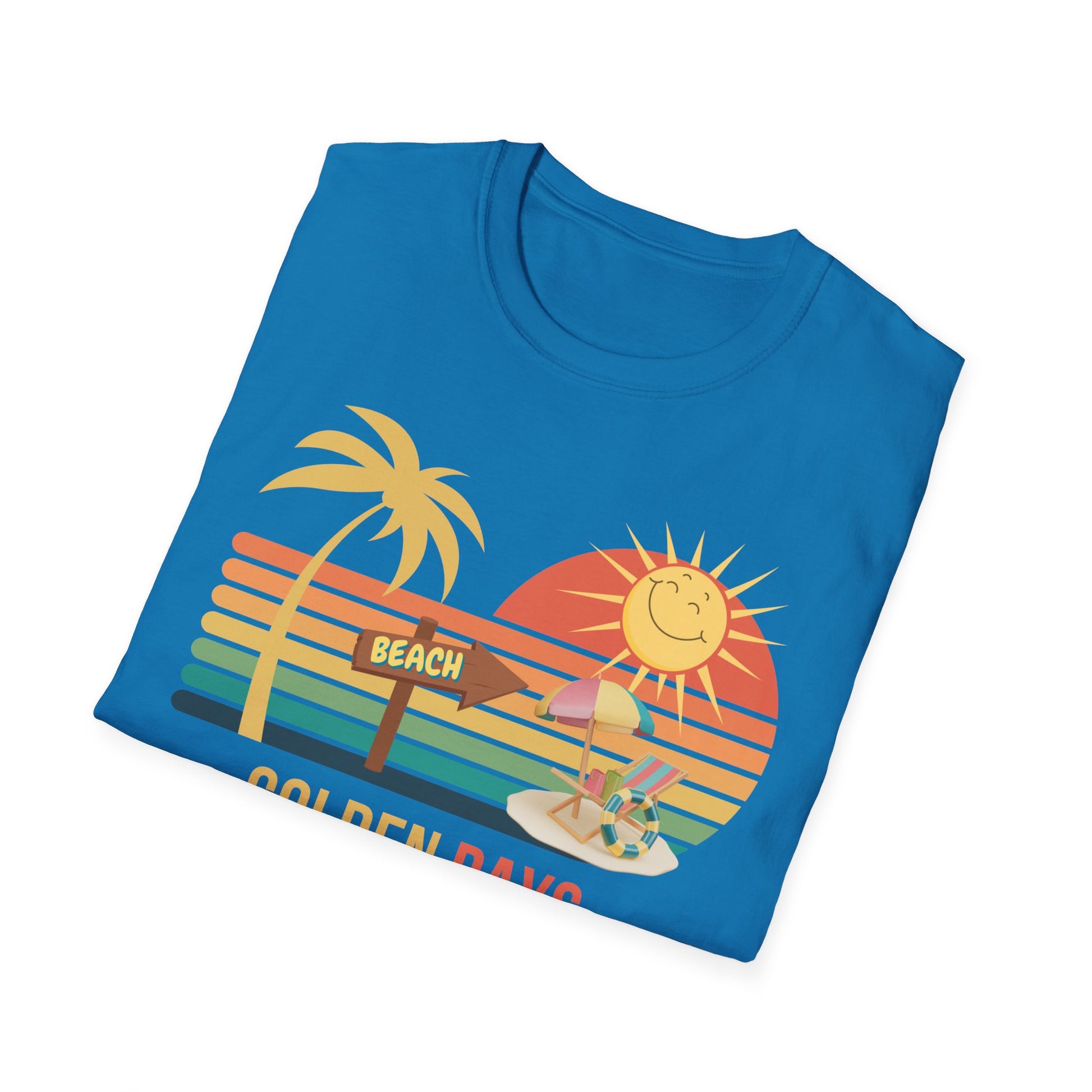 Golden Rays T-Shirt - Chill Core Clothing