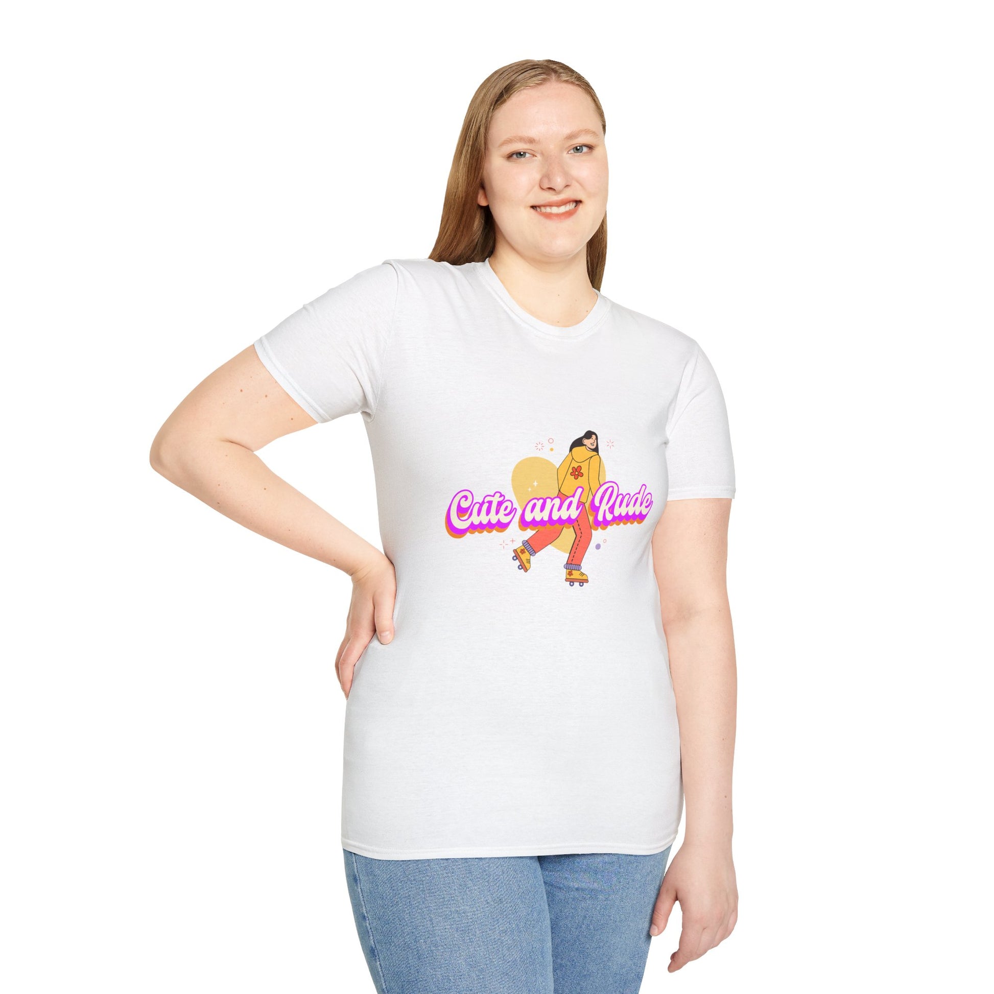 Cute and Rude T-Shirt - Chill Core Clothing