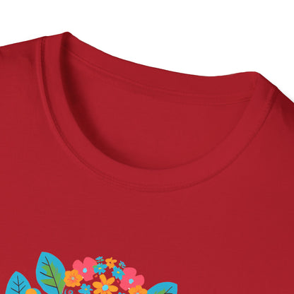 Flower Sugar Skull T-Shirt