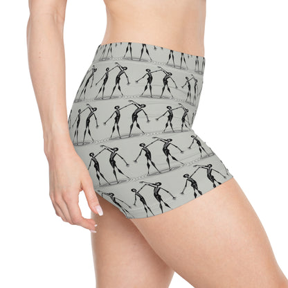 Dancing Skeleton Woman's Shorts