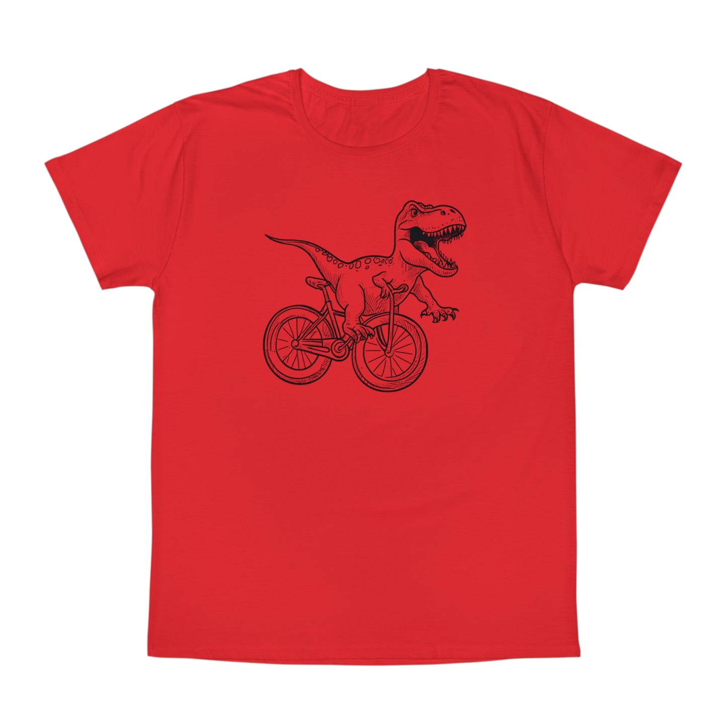 Dinosaur Riding Bike T-Shirt