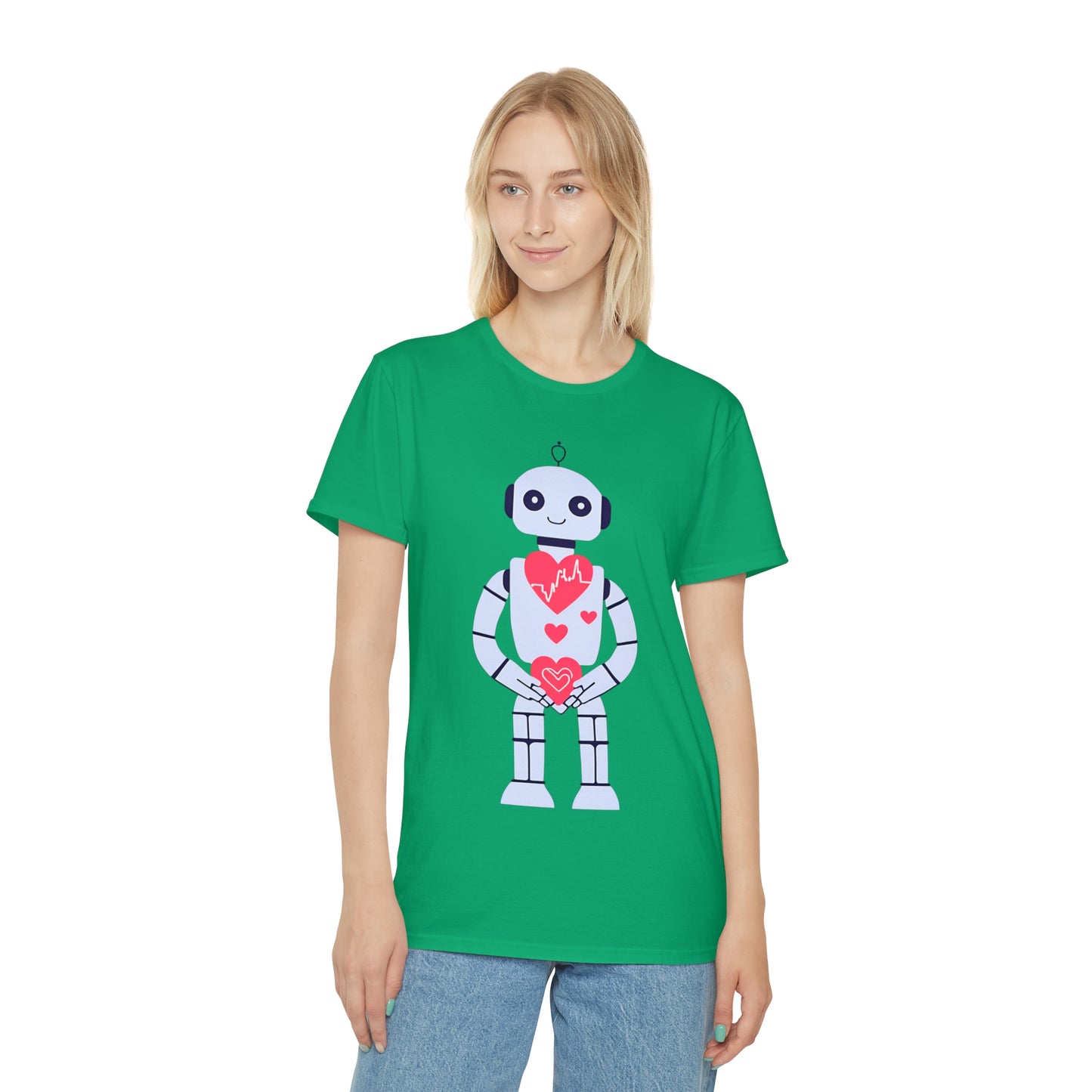 Heartbeats in Binary T-Shirt