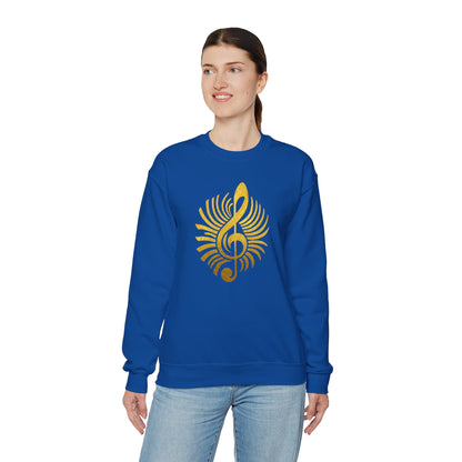 Surreal Music Symbol Sweatshirt