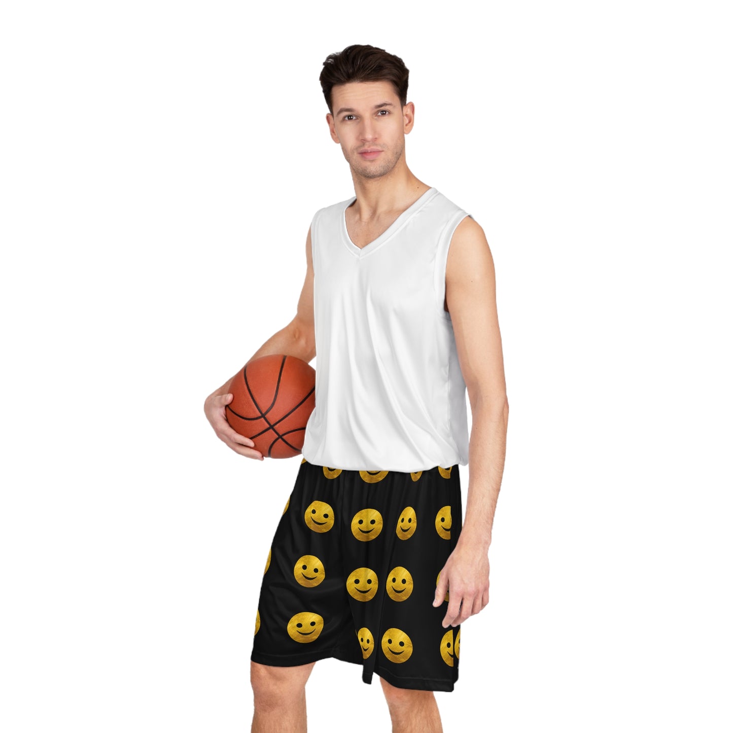 Smiley Face Basketball Shorts