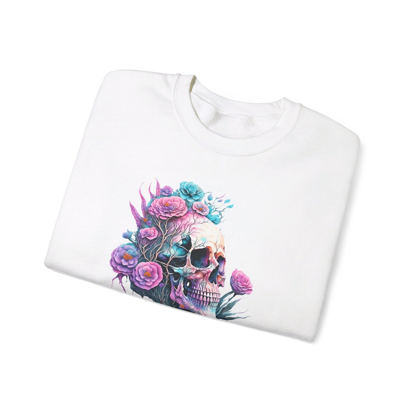 Flower Skull Sweatshirt