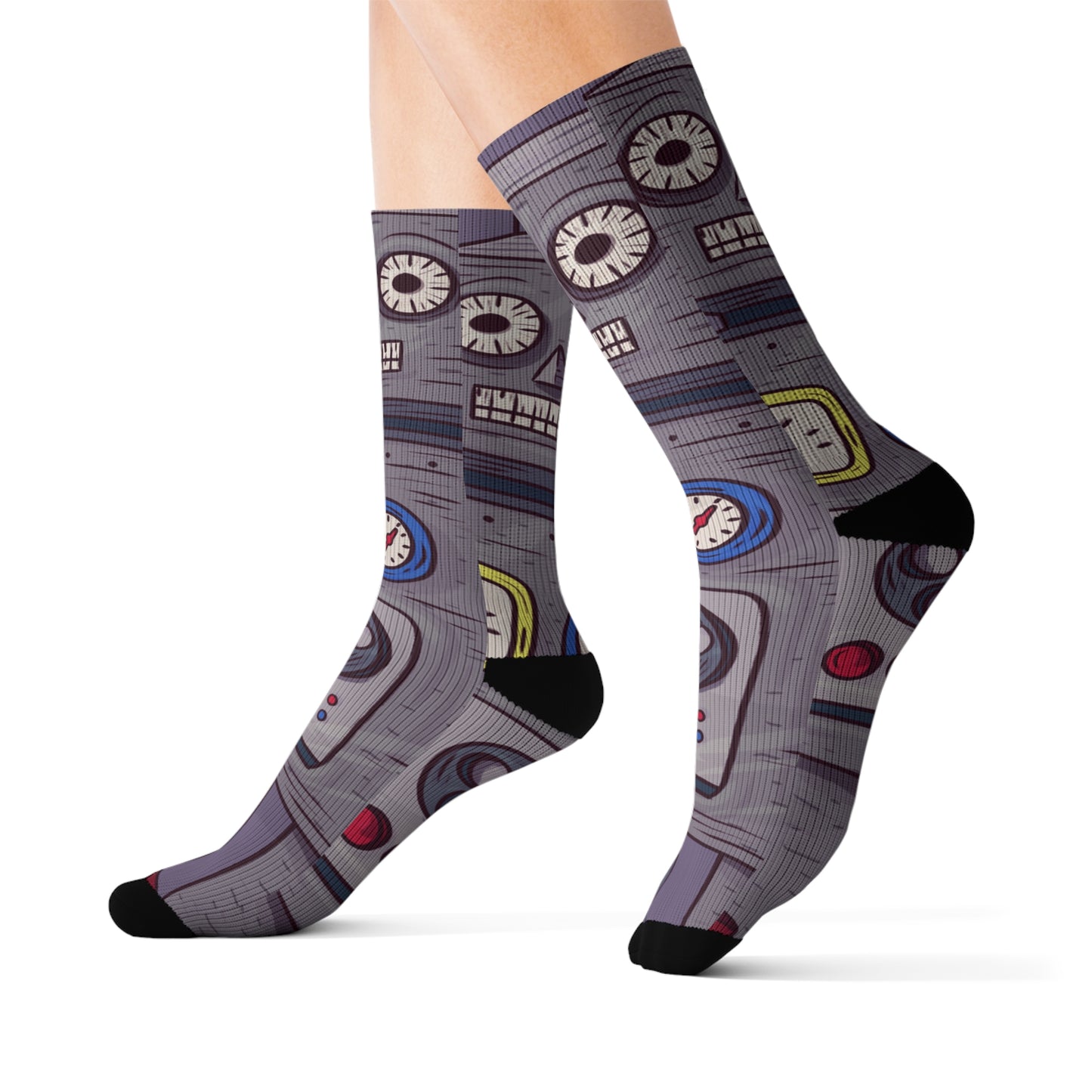 Robot Socks - Chill Core Clothing