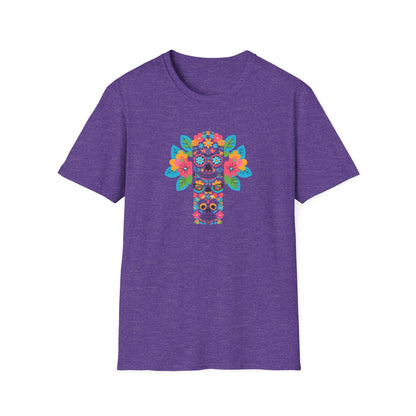 Flower Sugar Skull T-Shirt