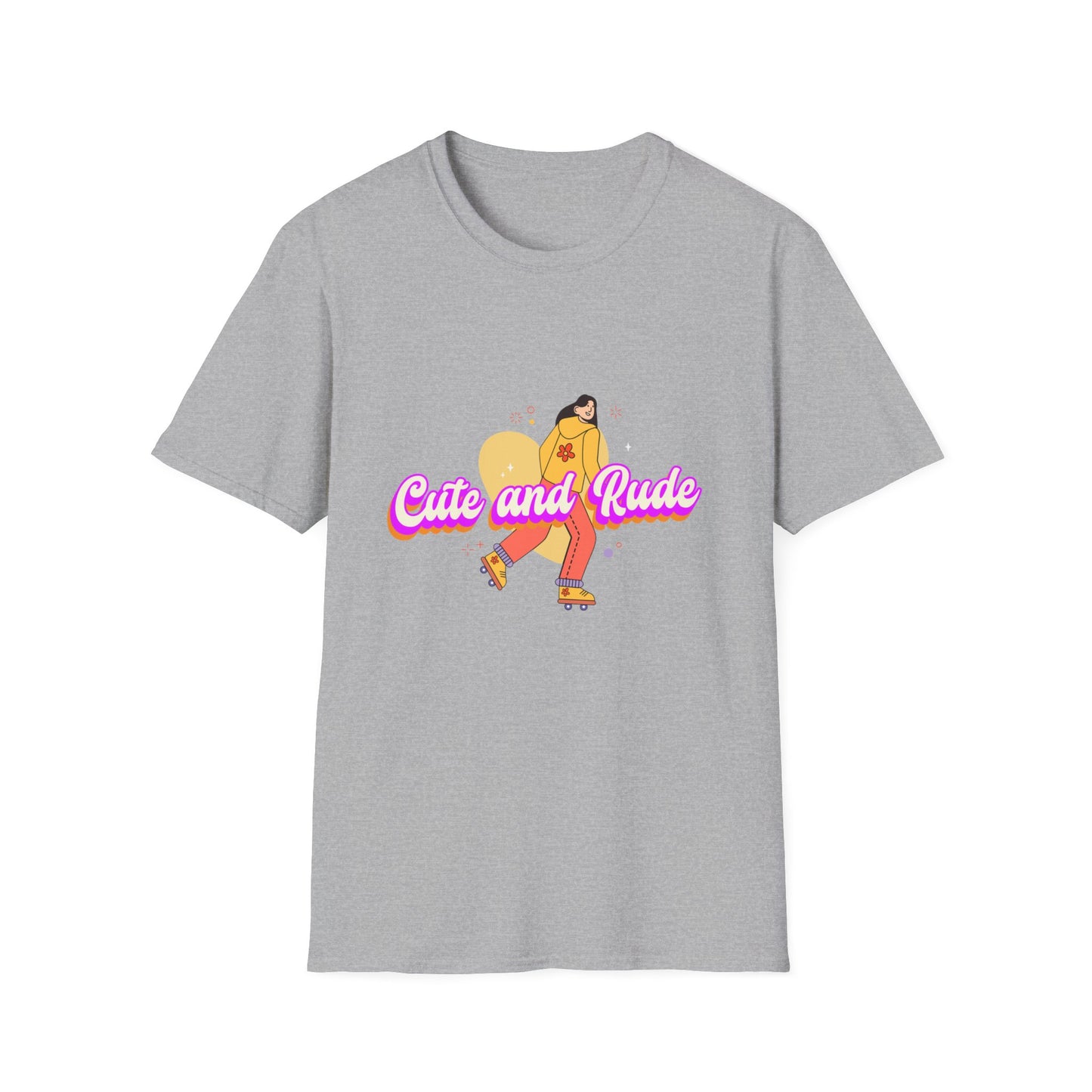 Cute and Rude T-Shirt - Chill Core Clothing