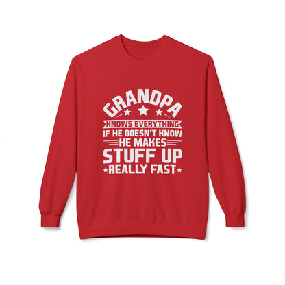 Grandpa Knows Everything Sweatshirt