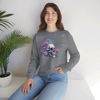 Flower Skull Sweatshirt