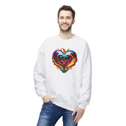 Flaming Heart Sweatshirt