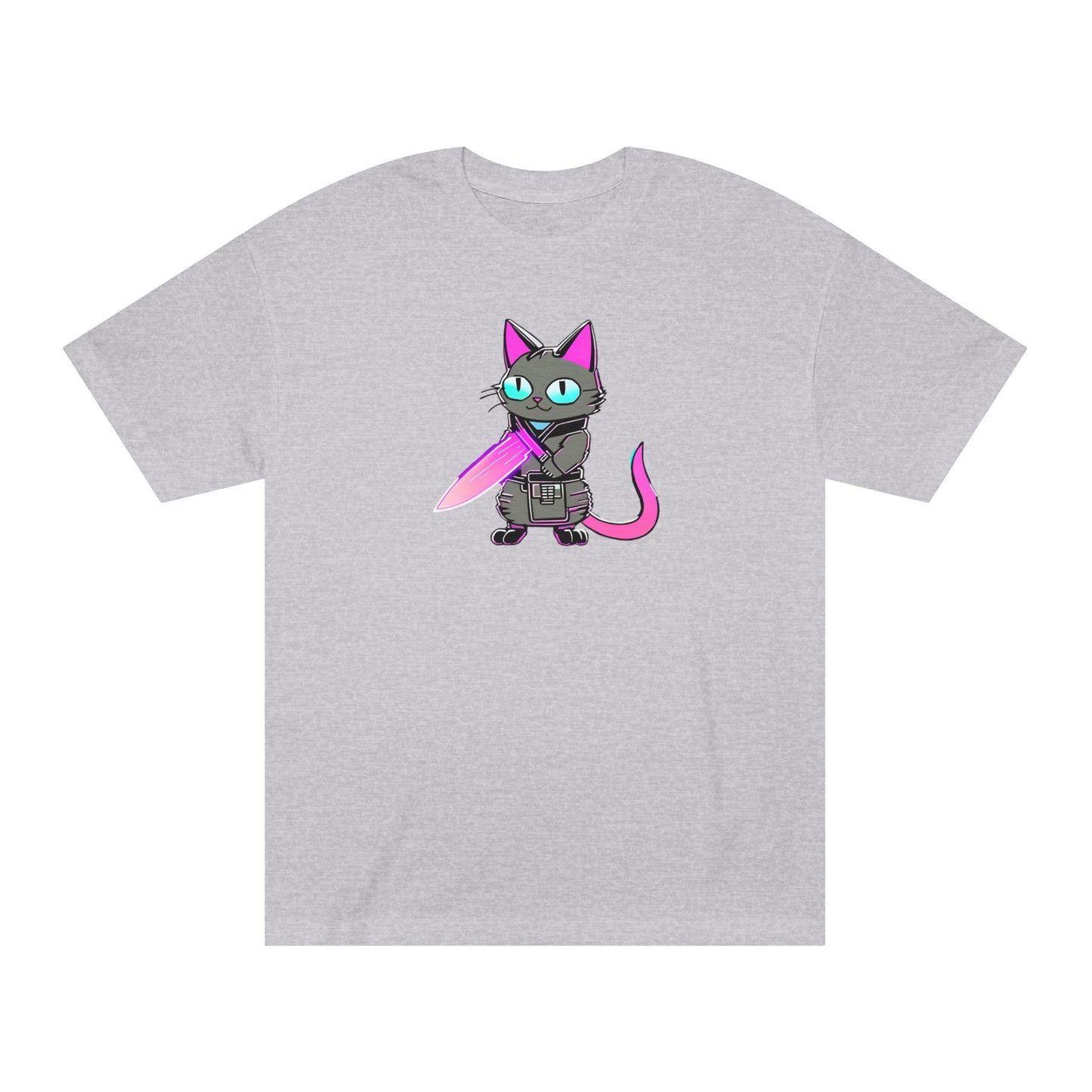 Cyber Feline Warrior T-Shirt