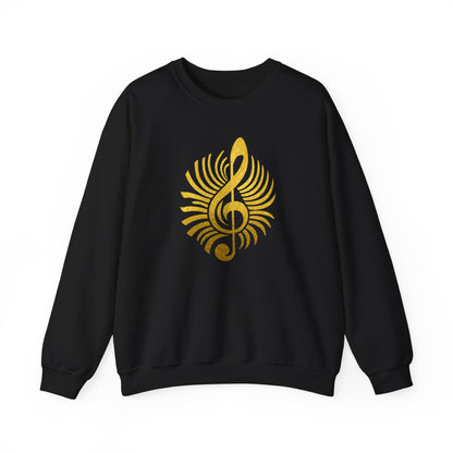 Surreal Music Symbol Sweatshirt