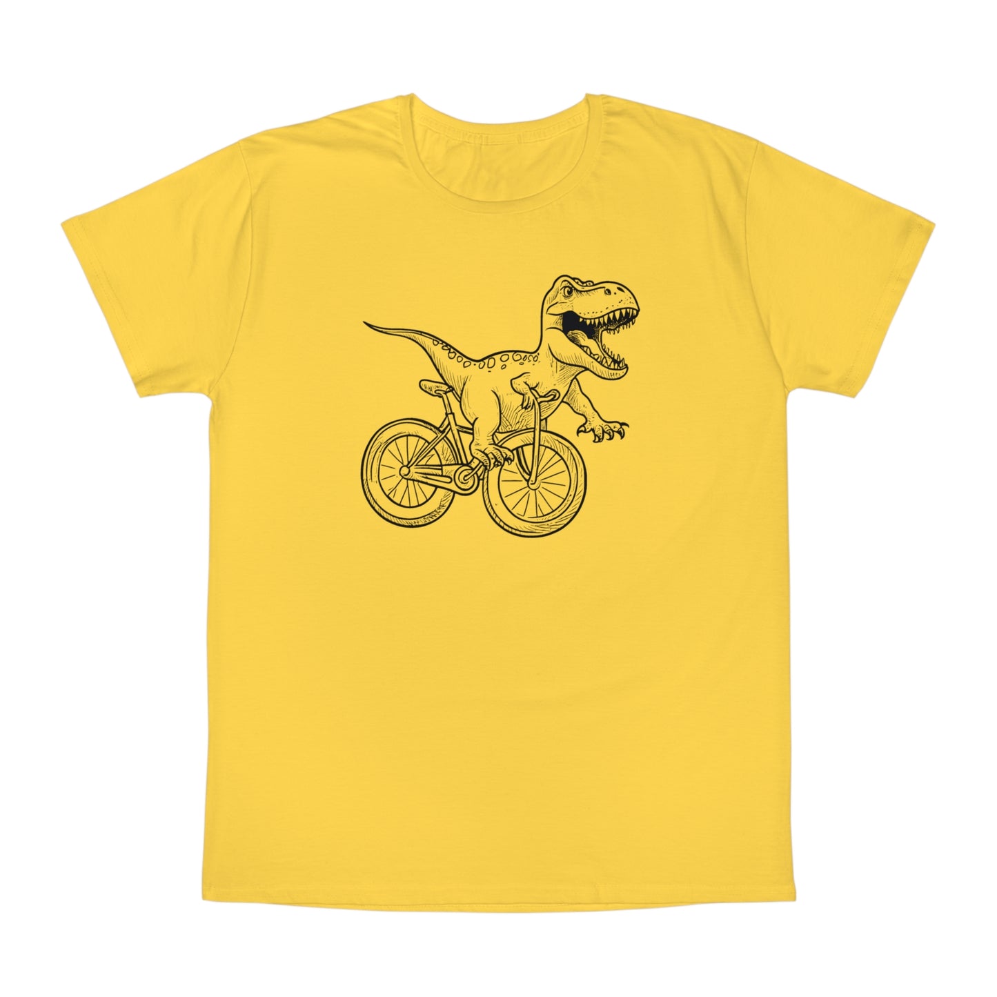 Dinosaur Riding Bike T-Shirt