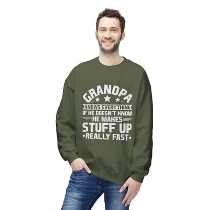 Grandpa Knows Everything Sweatshirt