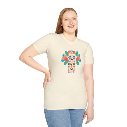 Flower Sugar Skull T-Shirt